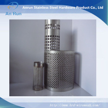 Нержавеющая сталь Перфорированный металлический фильтр Бочки / Трубы / Трубы